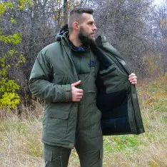 Зимний костюм для рыбалки и охоты "Turtle" Gen.2 - Олива (StormWall)