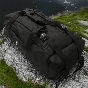 Сумка - рюкзак Tac-Five дорожная (Черная) 75л