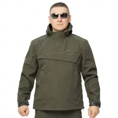 Костюм анорак Casper демісезонний - Олива (Softshell)