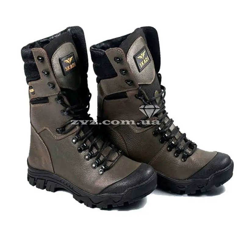 Берцы зимние Skadi S1-1U Зелёные 40-46р.