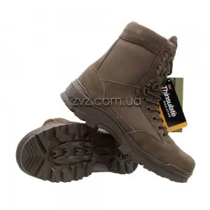 Берцы Mil-Tec Combat boots 1-Zip - Коричневые