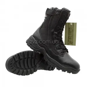 Берцы Mil-Tec Combat Two-Zip - Чёрные