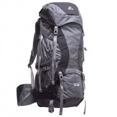 Рюкзак туристичний Tofine ACT 65 + 10л Super Light (Чорно сірий)