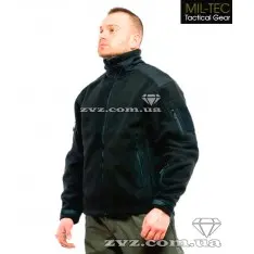 Кофта Mil-Tec Sturm - Tactic PRO-ll Fleace Чёрная 48-62р. 