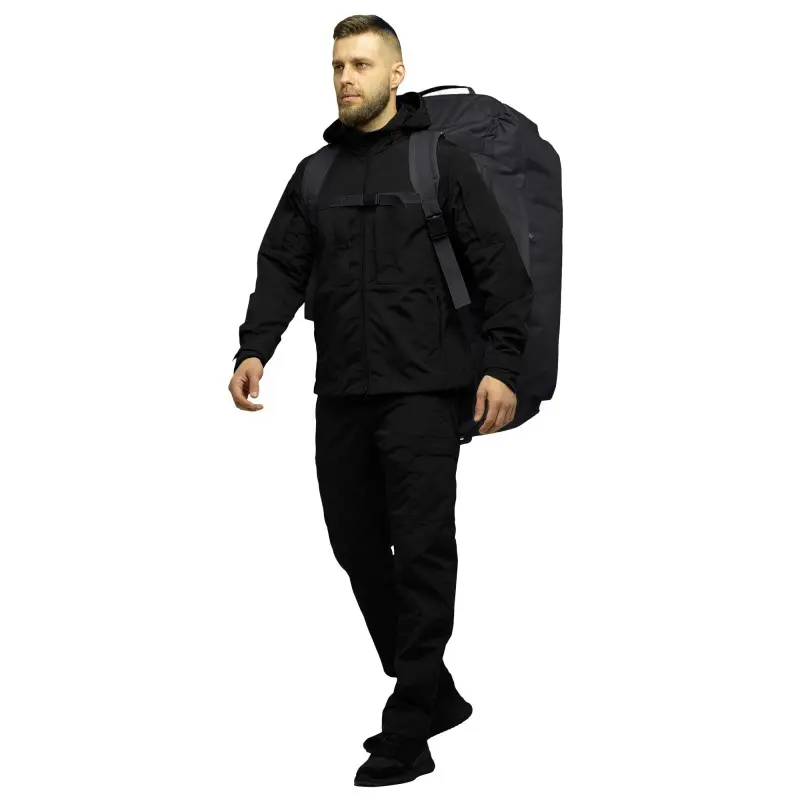 Дорожная сумка - рюкзак Khatex TOURER Gen.1 (Чёрный) 77л