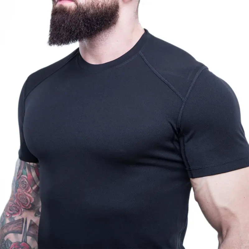 Футболка Combat AirPro (CoolMax) - Чорна
