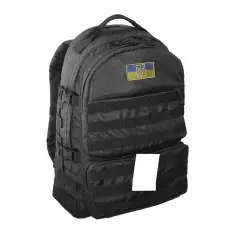 Тактический рюкзак "Tac-Five" 40л Чёрный (Ортопедический)