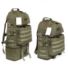 Тактический рюкзак "Tac-Five" 40-60л Олива (Трансформер)