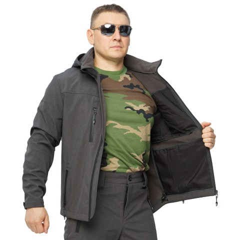 Костюм Uniheat демісезонний - Сірий (Softshell)