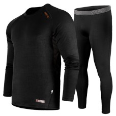 Термобелье Polarheat Quadro Fleece (LVL.2) - Чёрный