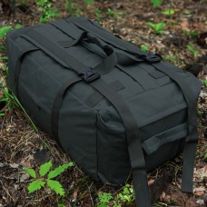 Багажна сумка - рюкзак "Scout" (Чорна) 120л