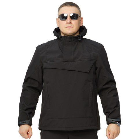 Костюм анорак Casper демісезонний - Чорний (Softshell)