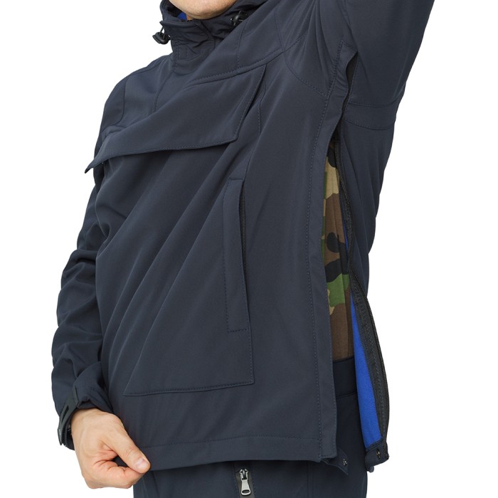 Костюм анорак Casper демисезонный - Темно-синий (Softshell) 