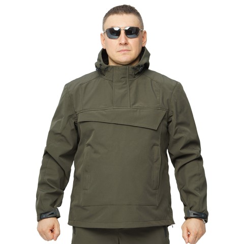 Костюм анорак Casper демісезонний - Олива (Softshell)