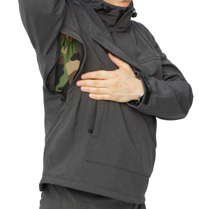 Костюм анорак Casper демисезонный - Серый (Softshell) 