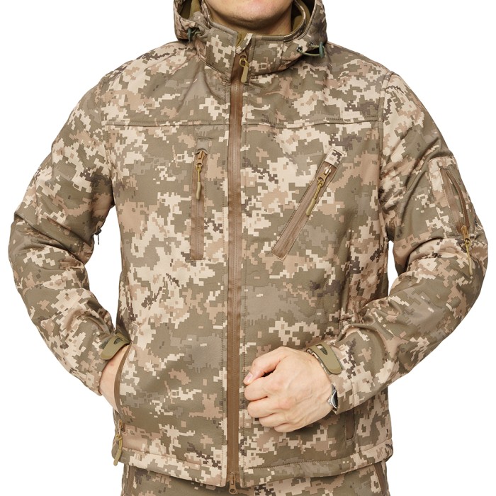 Костюм Great-Hunting демісезонний - Піксель (Softshell)