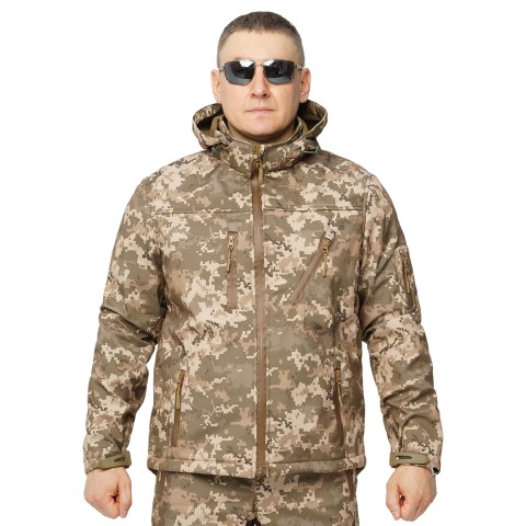 Костюм Great-Hunting демісезонний - Піксель (Softshell)