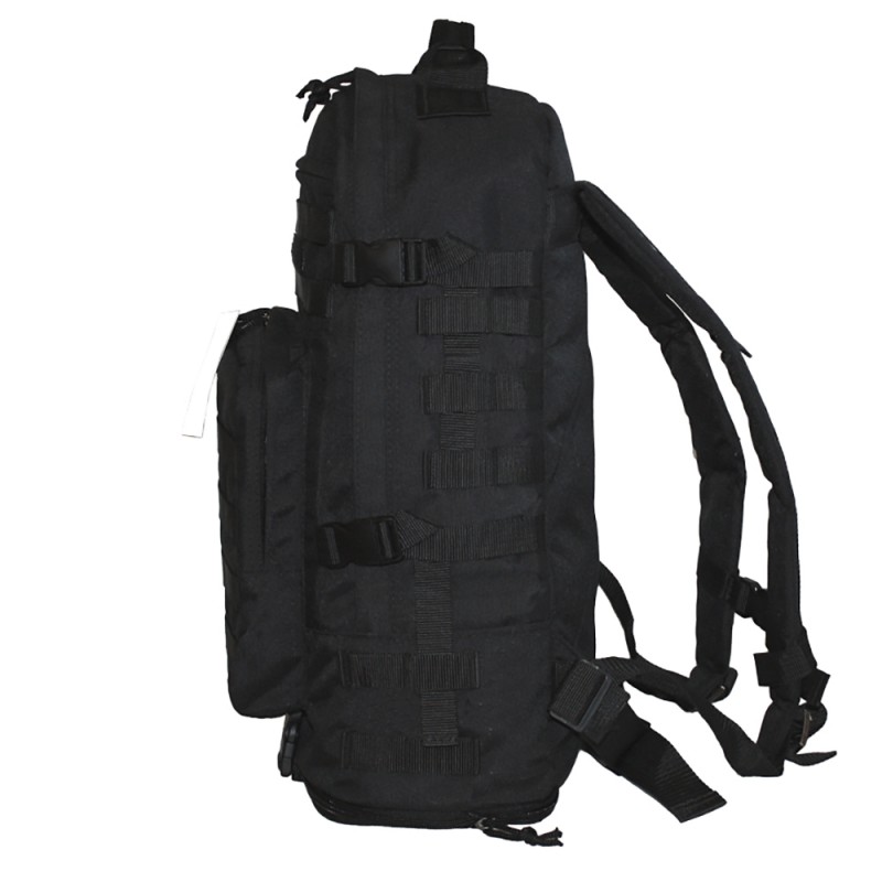 Тактичний рюкзак "Tac-Five" 45-65л Чорний (Трансформер)
