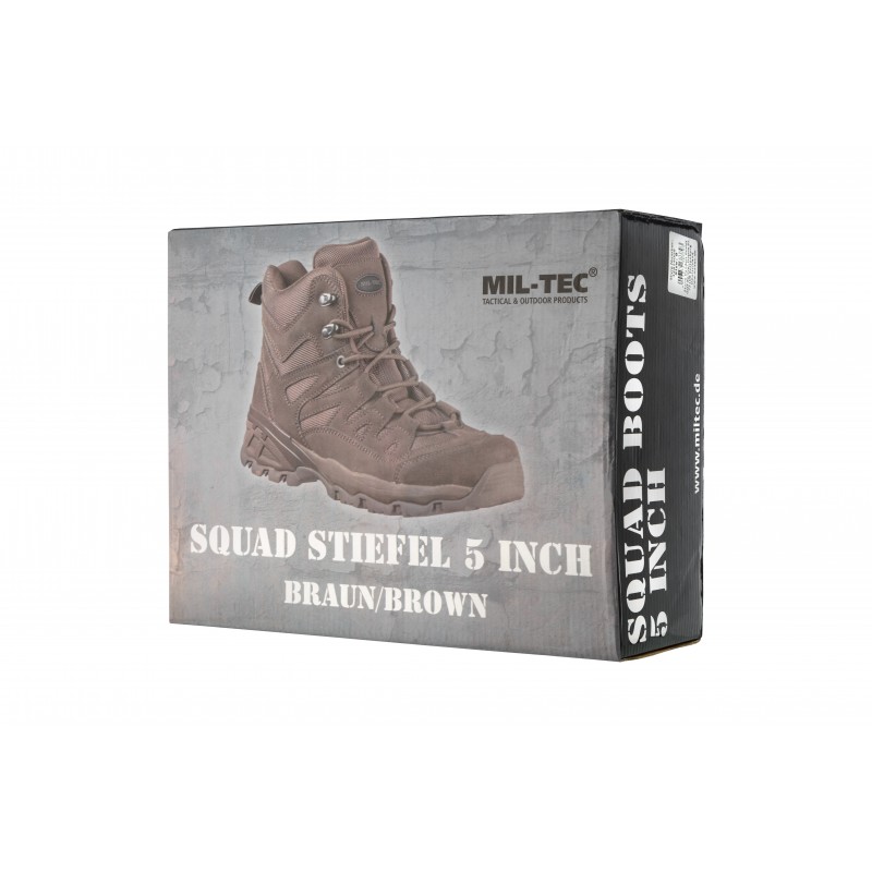 Черевики Mil-Tec Stiefel INCH-5 - Коричневі