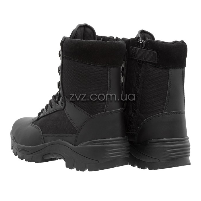 Берцы Mil-Tec Combat boots 1-Zip - Чёрные