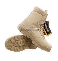 Берцы Mil-Tec Combat boots 1-Zip - Койот