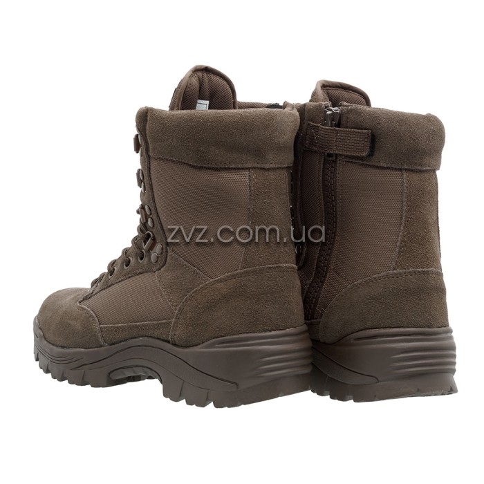 Берцы Mil-Tec Combat boots 1-Zip - Коричневые