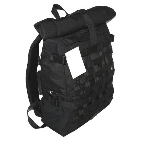 Тактический рюкзак Роллтоп "Tac-Five" 30л Чёрный