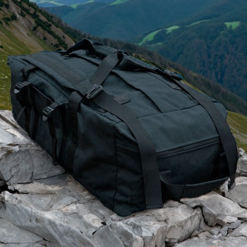 Дорожня сумка - рюкзак Khatex COMPACT (Чорна) 65л Дорожня сумка - рюкзак Khatex COMPACT (Чорна) 65л