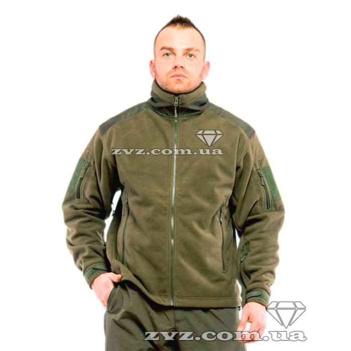 Кофта Mil-Tec Tactic-S4 Флисовая Олива 48-62р. 