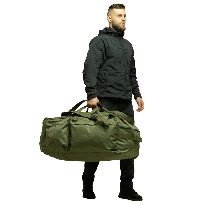 Дорожная сумка - рюкзак Khatex TOURER+ Gen.1 (Олива) 111л