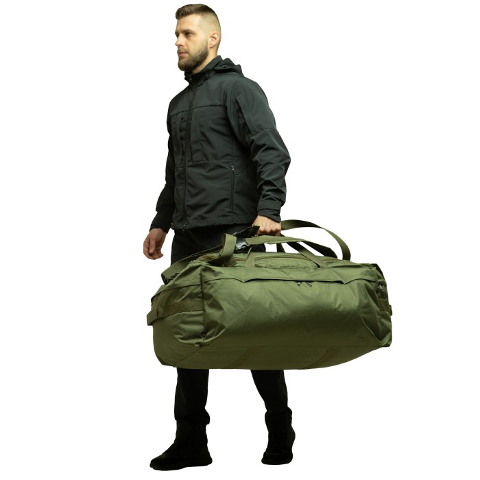 Дорожная сумка - рюкзак Khatex TOURER+ Gen.1 (Олива) 111л