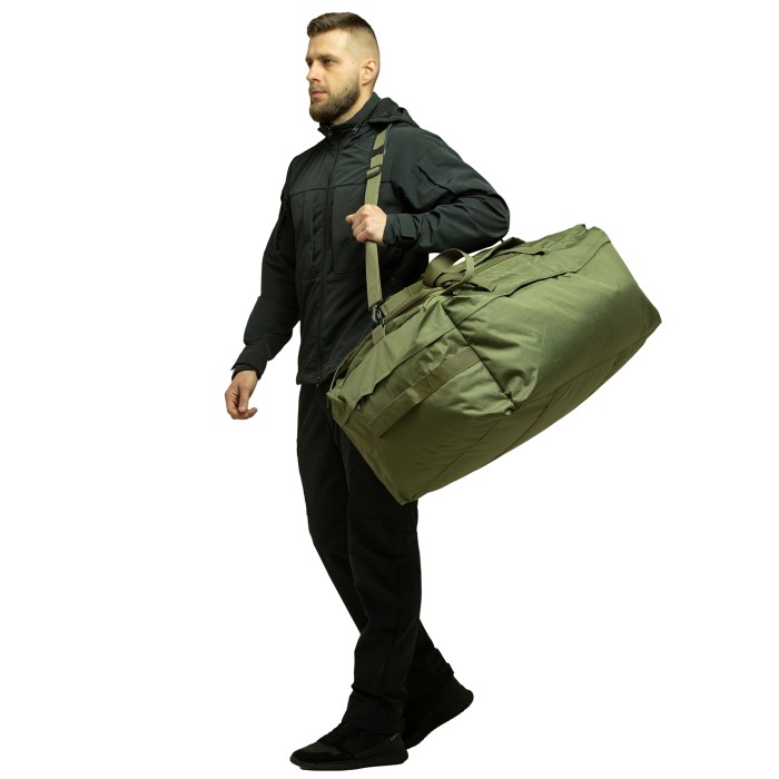 Дорожная сумка - рюкзак Khatex TOURER+ Gen.1 (Олива) 111л