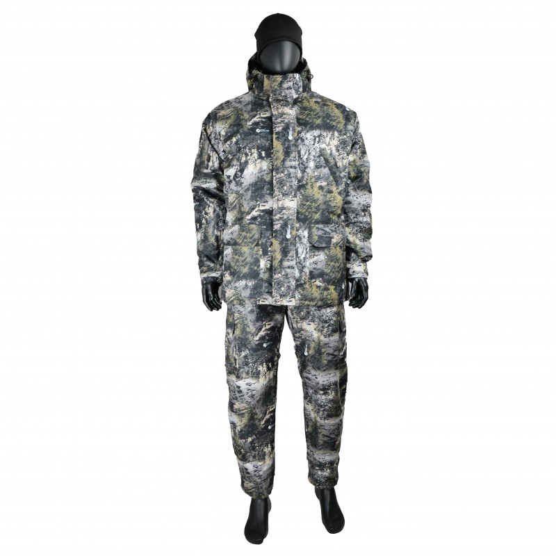 Зимовий костюм для риболовлі і полювання "Turtle" Gen.2 - Степ (Мікрофібра)