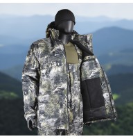 Зимний костюм для рыбалки и охоты "Turtle" Gen.2 - Степь (Микрофибра)