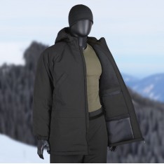 Зимний костюм "Отаман" Gen.2 - Чёрный (DenseShell)
