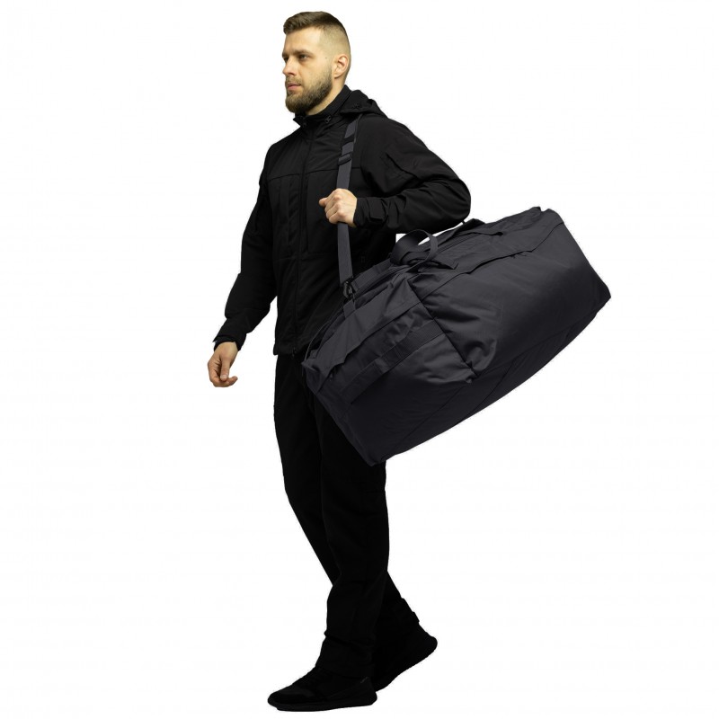 Дорожная сумка - рюкзак Khatex-S1 Gen.1 (Чёрный) 77л