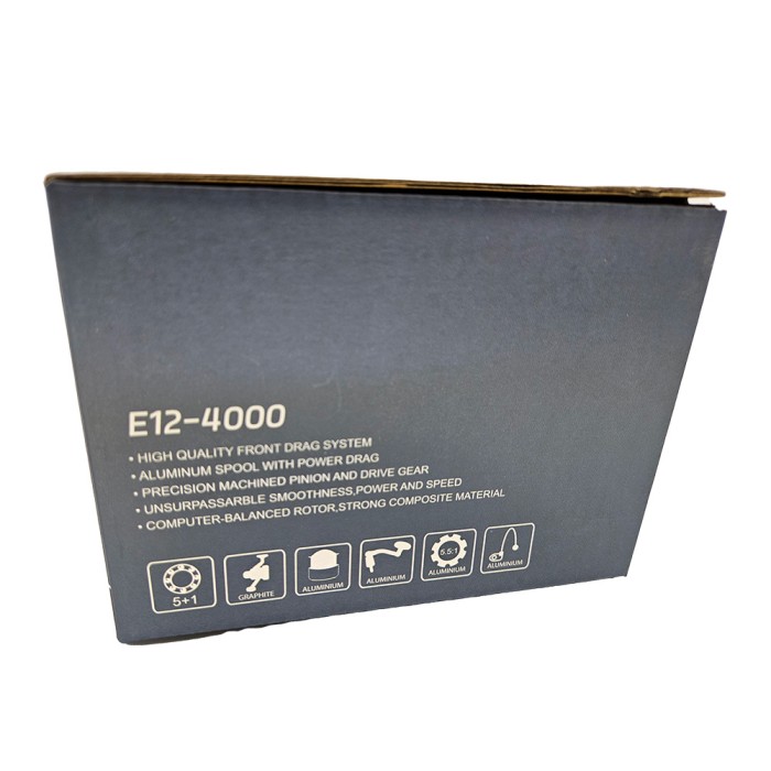 Катушка HAN TAN QIN E12-4000 (BB 5+1) Graphite