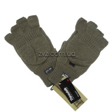 Рукавички безпалі з клапаном Mil-tec - Олива
