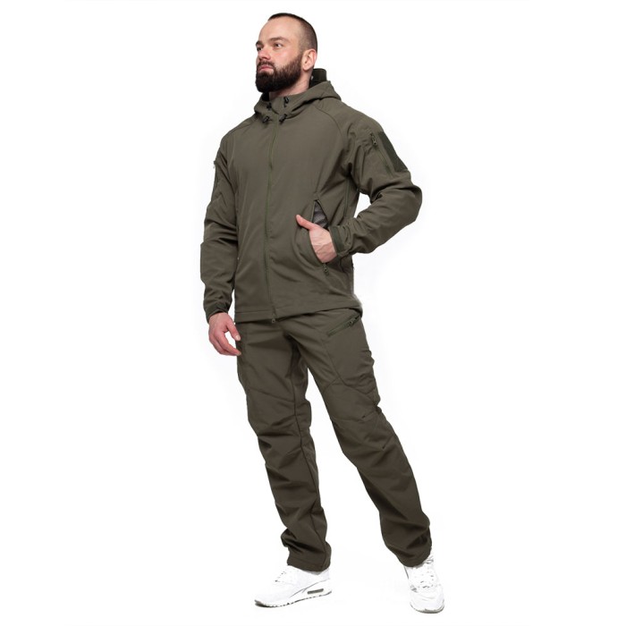 Костюм Glade-Storm демисезонный - Олива (Softshell)