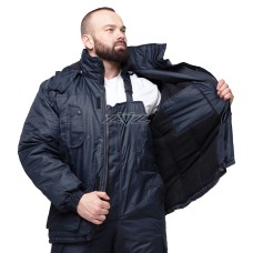 Зимовий костюм для риболовлі "Турінг" Темно-синій (Таслан)