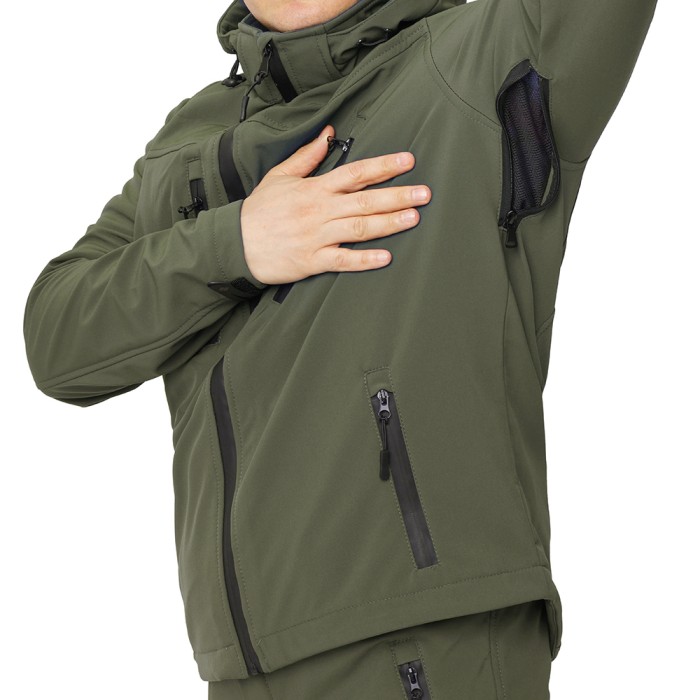 Костюм Great-Hunting демісезонний - Олива (Softshell)