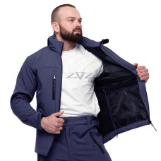 Костюм Great-Hunting демисезонный - Cиний (Softshell) 
