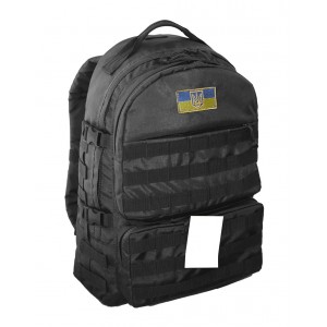 Тактичний рюкзак "Tac-Five" 40л Чорний (Ортопедичний)