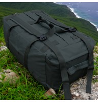 Дорожная сумка - рюкзак "Scout" (Чёрная) 80л