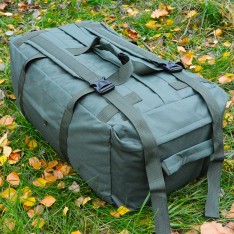 Дорожная сумка - рюкзак "Scout" (Олива) 80л