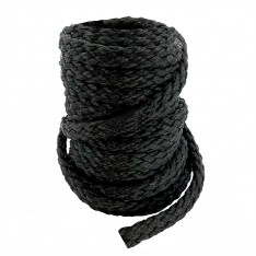 Шнур леерный для надувной лодки Ø16мм (Чёрный)