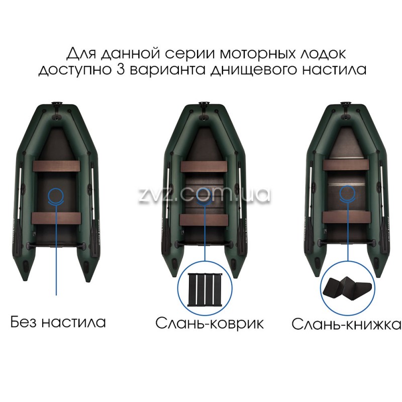 Моторная надувная лодка Аквамания АМ-270