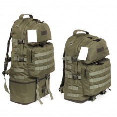 Тактичний рюкзак "Tac-Five" 40-60л Олива (Трансформер)